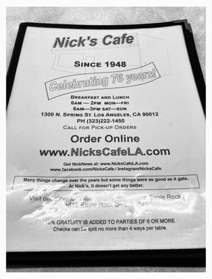 Nick's Cafe by null