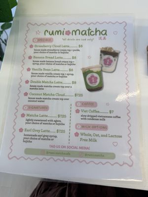 Menu photo 1 rumi matcha Dallas, TX Menu photo 1 rumi matcha Dallas, TX