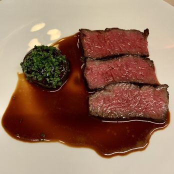 Bresca - Australian Wagu Zabuton: Spring garlic, HANO DONKO mushroom, bordelaise - New American Near Me - Washington, DC, District of Columbia Bresca - Australian Wagu Zabuton: Spring garlic, HANO DONKO mushroom, bordelaise - New American Near Me - Washington, DC, District of Columbia