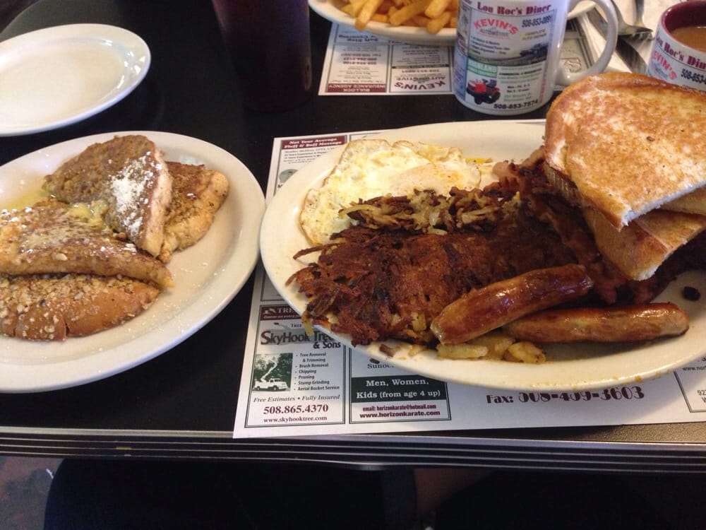 Big breakfast with walnut crusted French toast!! Yelp