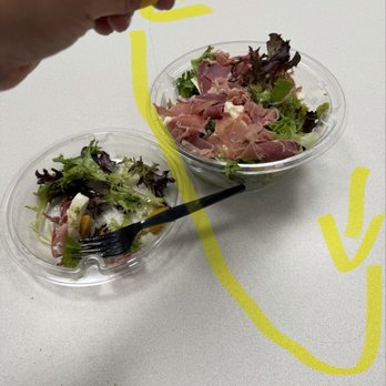 Cali Rays Sourdough Deli - The LONG hair is just above the yellow highlight..... so gross - Sandwiches Near Me - Bakersfield, California