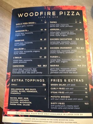 Menu photo 1 Pavilion Lower Hutt, WGN Menu photo 1 Pavilion Lower Hutt, WGN
