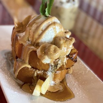 Untoasted - Banana Dulce De Leche French Toast (ahhhmaaazing) - Breakfast & Brunch Near Me - Hallandale Beach, Florida Untoasted - Banana Dulce De Leche French Toast (ahhhmaaazing) - Breakfast & Brunch Near Me - Hallandale Beach, Florida