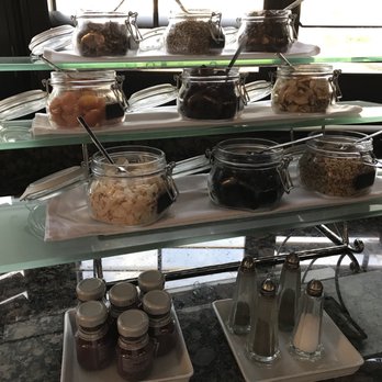 InterContinental Toronto Centre - Oatmeal and yogurt station toppings - Hotels Near Me - Toronto, Ontario InterContinental Toronto Centre - Oatmeal and yogurt station toppings - Hotels Near Me - Toronto, Ontario