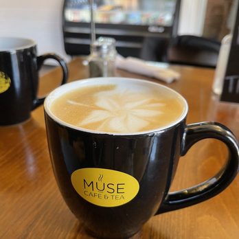 Muse Cafe & Tea - Oat milk latte - Cafes Near Me - Park Slope, New York