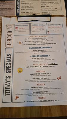 Menu photo 2 Beacon 70 Brick, NJ Menu photo 2 Beacon 70 Brick, NJ