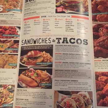 Hooters - Menu - Sports Bars Near Me - Orlando, Florida