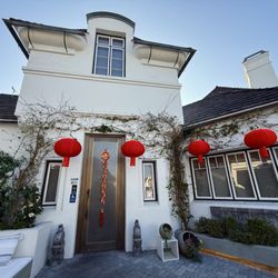Chang'an - Vibrant red lanterns to welcome in the Lunar New Year.