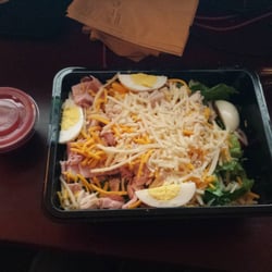 Jason's Deli - Chef salad with raspberry vinegrette