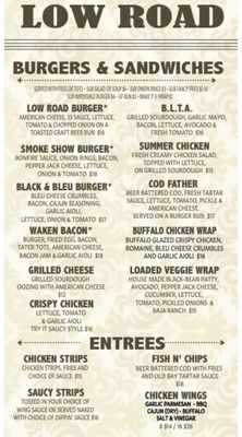 Menu photo 4 Low Road Gresham, OR