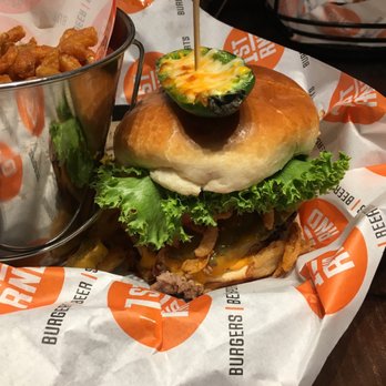 1ST RND - a burger and french fries - Sports Bars Near Me - Edmonton, Alberta 1ST RND - a burger and french fries - Sports Bars Near Me - Edmonton, Alberta