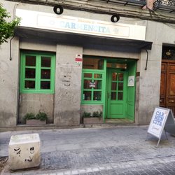 Carmencita - Carmencita en el antiguo local de La Gringa (San Vicente Ferrer, 57)