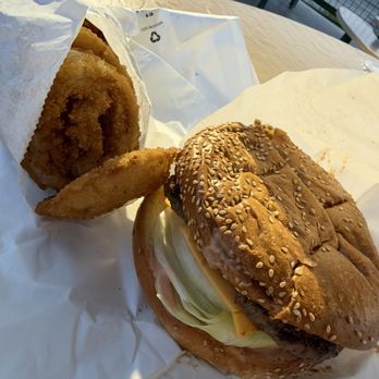 Nessy Burgers - The Nessy Nessy Dog Combo Onion Rings w/Reg Soda - Burgers Near Me - Fallbrook, California Nessy Burgers - The Nessy Nessy Dog Combo Onion Rings w/Reg Soda - Burgers Near Me - Fallbrook, California