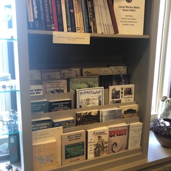 Tehachapi Museum - Top shelf gently used books and bottom books are new - Museums Near Me - Tehachapi, California