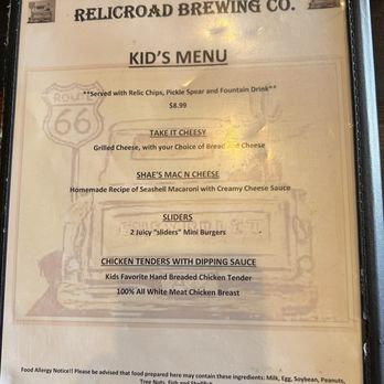 RelicRoad Brewing - Breweries Near Me - Winslow, Arizona
