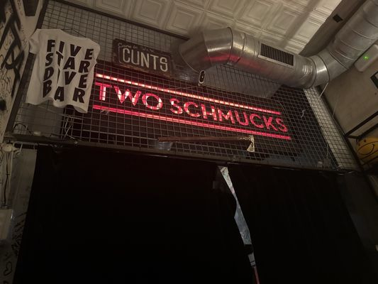 TWO SCHMUCKS by null