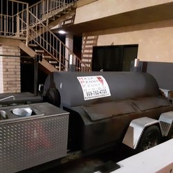 Smoker for Sunday-Monday BBQ.