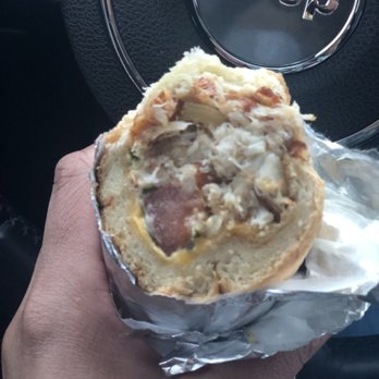 Casey's Crab Company - Crab cheesesteak, side view...lettuce, tomato, mayo, fried onions - AMAZING - Seafood Near Me - Laurel, Maryland