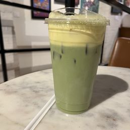 Banana crème matcha Banana crème matcha