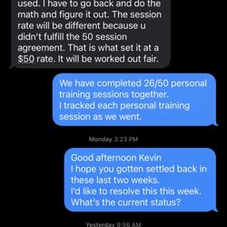 Sculpt Fitness - Confirmation of intent to refund, then getting ignored