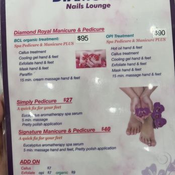 Diamond Nail Lounge - price list - Nail Salons Near Me - West Covina, California
