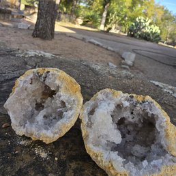 Cracked my own geode Cracked my own geode