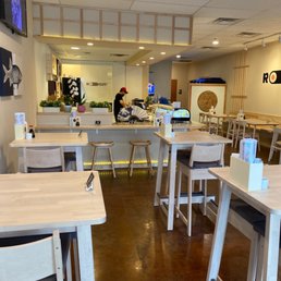  the inside of a restaurant
