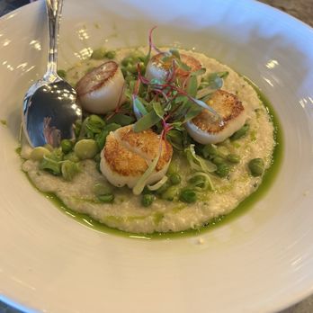 George Bistro + Bar - Seared Scallops - New American Near Me - Pensacola, Florida George Bistro + Bar - Seared Scallops - New American Near Me - Pensacola, Florida