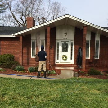 HydroClean Pressure Washing - Ranch home house wash - Window Washing Near Me - Hickory, North Carolina