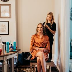 Finch Beauty and Bridal - On site bridal work