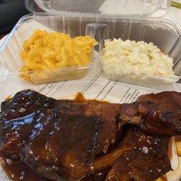 This is the pork steak takeout meal. This is the pork steak takeout meal.