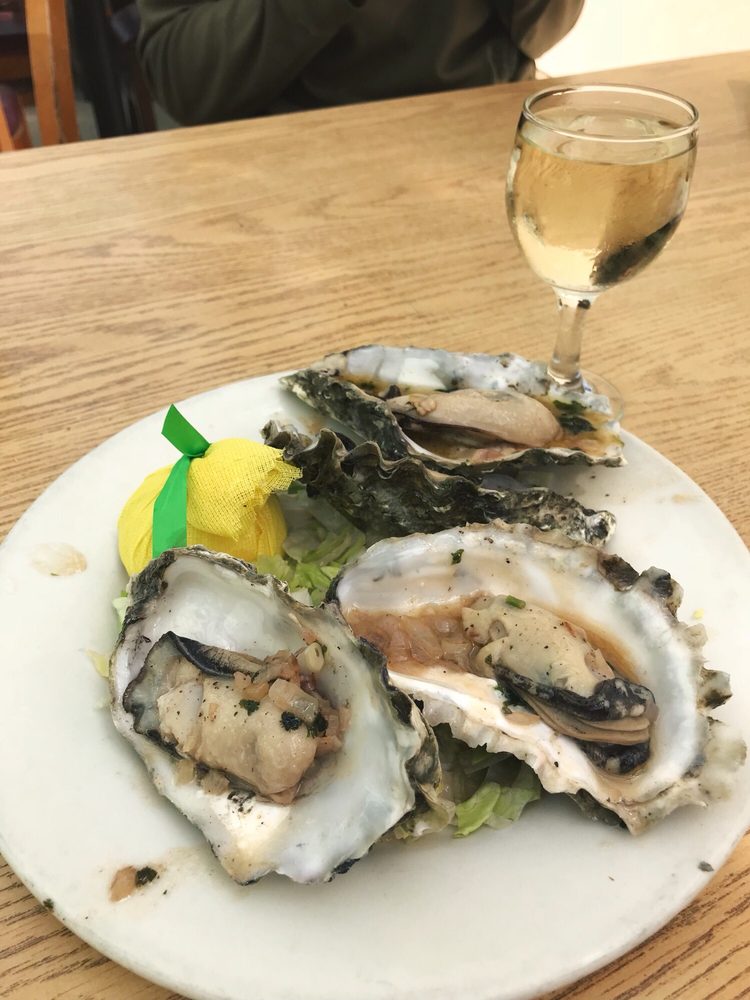 Order Sauteed Champagne Oysters food online from Phil's Fish Market and Eatery store, Moss Landing on bringmethat.com