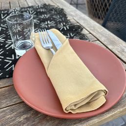 Table setting.