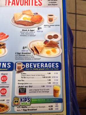 Menu photo 4 Waffle House - Tulsa Tulsa, OK Menu photo 4 Waffle House - Tulsa Tulsa, OK