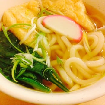 Riyoma - Udon soup with fried tofu, spinach and fish cake. - Japanese Near Me - El Paso, Texas Riyoma - Udon soup with fried tofu, spinach and fish cake. - Japanese Near Me - El Paso, Texas