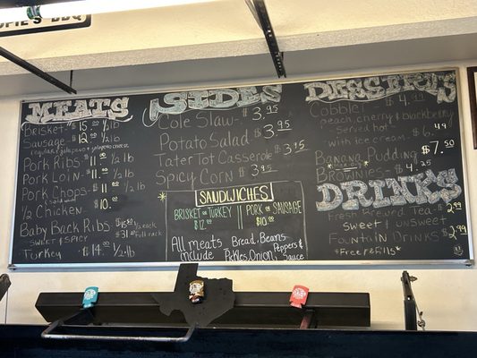 Menu photo 1 Opie's BBQ Spicewood, TX