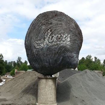 Clearview Nursery & Stone - It is hard to tell but this clam is huge! - Landscaping Near Me - Snohomish, Washington Clearview Nursery & Stone - It is hard to tell but this clam is huge! - Landscaping Near Me - Snohomish, Washington