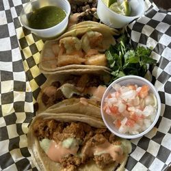 Taco Bar - Each of the tacos
