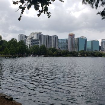 Lake Eola Park - Lake and Skyline - Parks Near Me - Orlando, Florida
