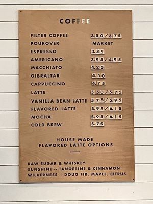 Menu photo 2 Scout Coffee San Luis Obispo, CA Menu photo 2 Scout Coffee San Luis Obispo, CA
