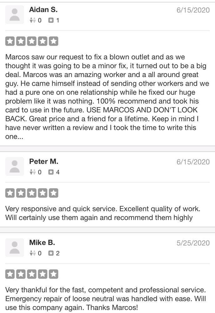 Slide of Hernandez Electrical Services