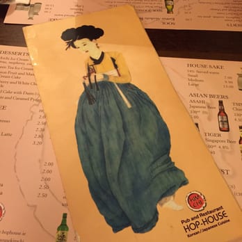 Kimchi Hophouse - menu looks great - Korean Near Me - Dublin, D