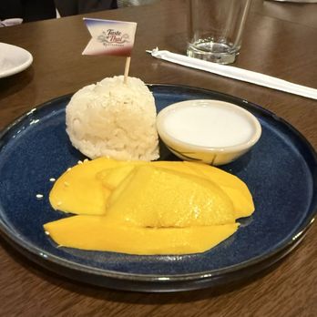 Taste of Thai - Mango Sticky Rice - Thai Near Me - Hoffman Estates, Illinois