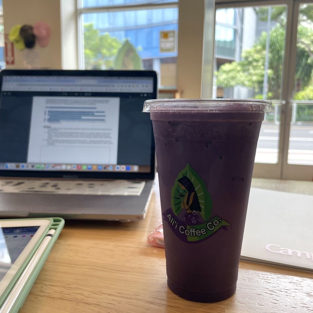 Ali’i Coffee - Taro Ube Late - Coffee & Tea Near Me - Honolulu, Hawaii Ali’i Coffee - Taro Ube Late - Coffee & Tea Near Me - Honolulu, Hawaii