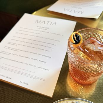 Matia Kitchen - Old fashioned - New American Near Me - Eastsound, Washington Matia Kitchen - Old fashioned - New American Near Me - Eastsound, Washington