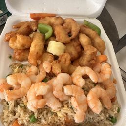 Shrimps I personally had to buy, cook and add Shrimps I personally had to buy, cook and add