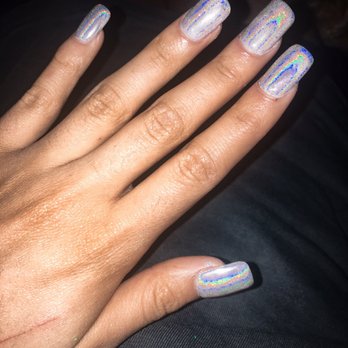 Le Q Nails - Holographic nails - Nail Salons Near Me - Houston, Texas
