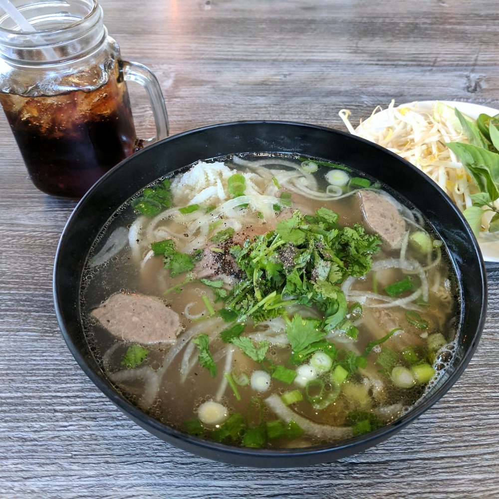 Pho-Ology - House Special Pho. Tripe, Tendons, Rare Steak, Brisket, Meatballs. Great stuff. - Vietnamese Near Me - Whittier, California Pho-Ology - House Special Pho. Tripe, Tendons, Rare Steak, Brisket, Meatballs. Great stuff. - Vietnamese Near Me - Whittier, California