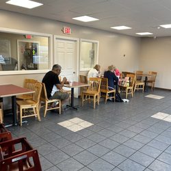 Bagel World Bakery & Deli - Inside: Seating Area
