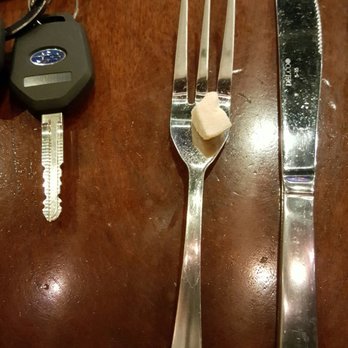 Dam Bar & Grille - The piece of "grilled" chicken that comes with your meal  salad... Not a side salad, your actual dinner. - Salad Near Me - Page, Arizona